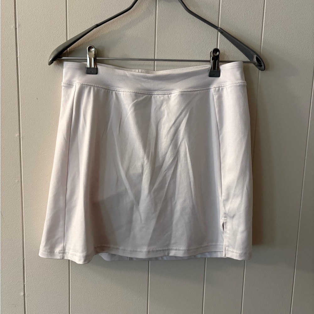 Athletic Works Girls XL 18 White Pleated Skater Skort Tennis Golf activewear